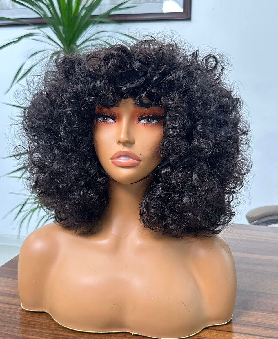 Vintage Afro Curls - Double Drawn Bouncy