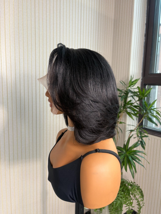 Short Straight Layered Hair