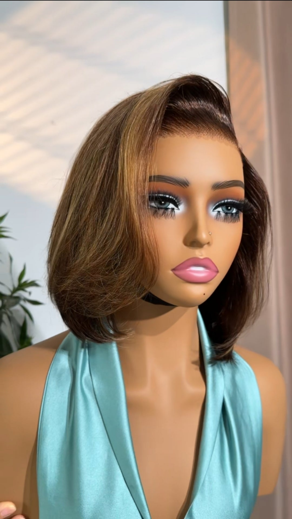 Caramel-highlights Bob
