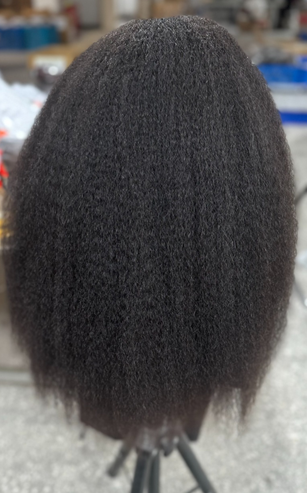 360 lace glueless kinky with baby hair