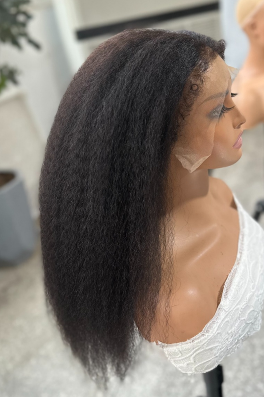 360 Lace Kinky With Baby Hair