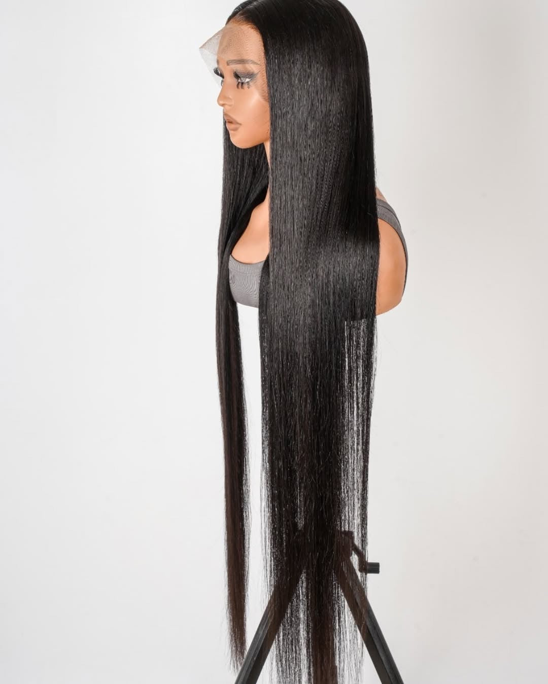 Long, Bold & Beautiful Black Wig