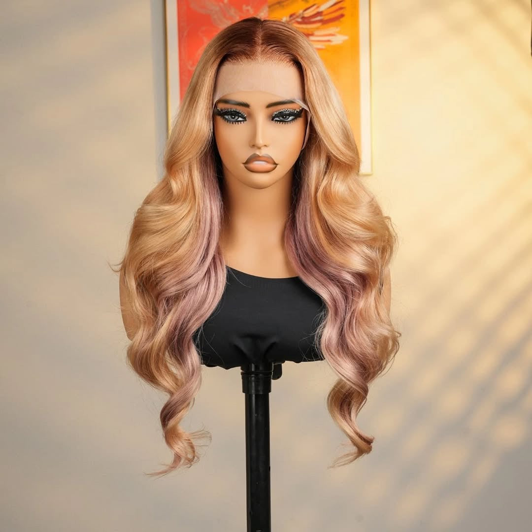 Golden Rosé Body Wave