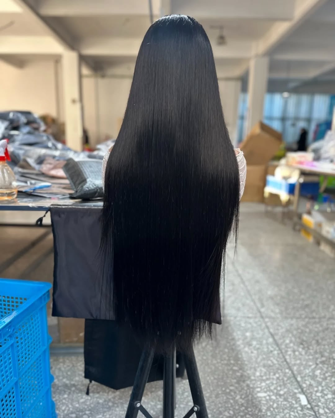Bone Straight HD Silk Hair