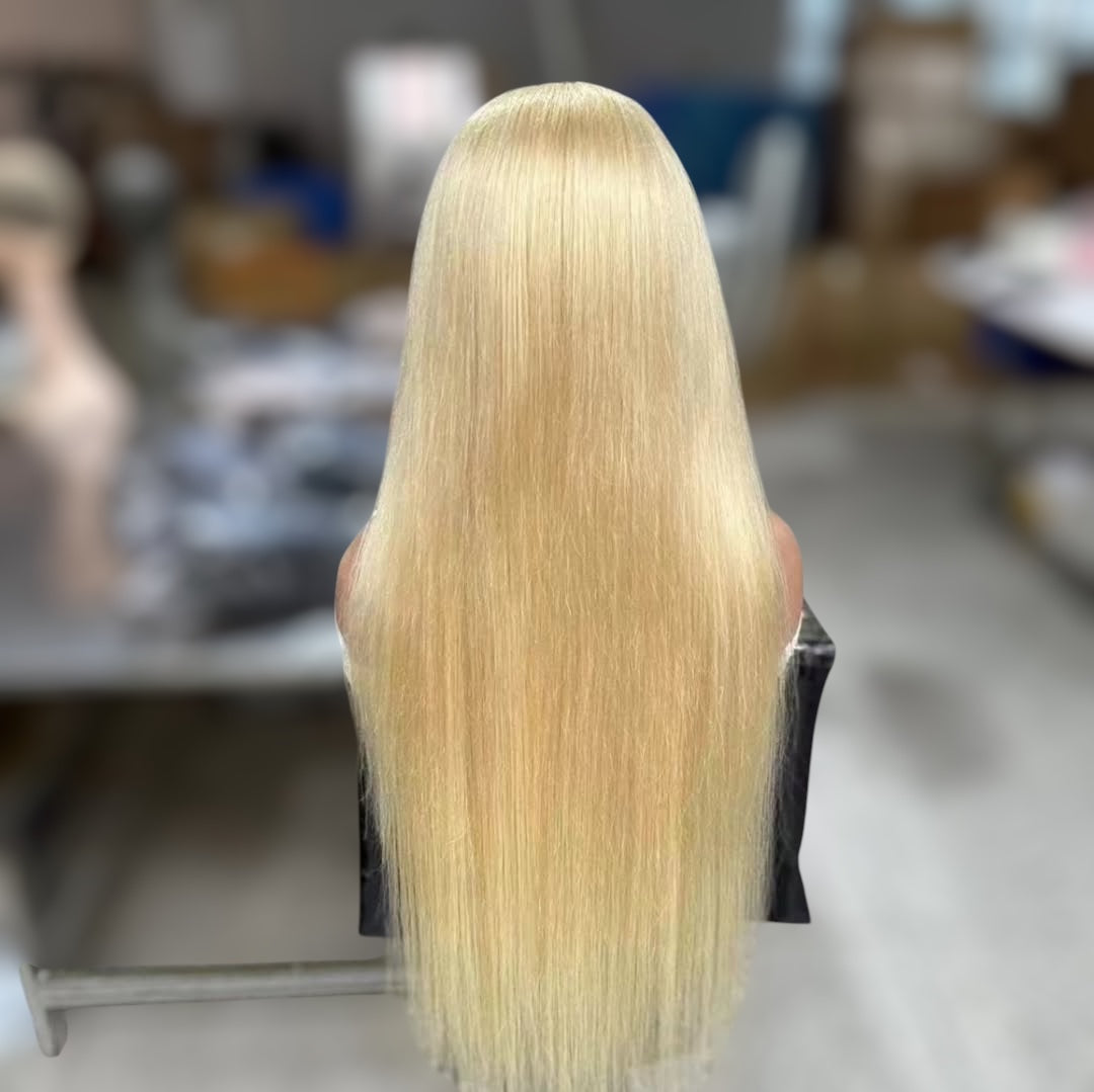 Soft Glow Blonde HD Wig