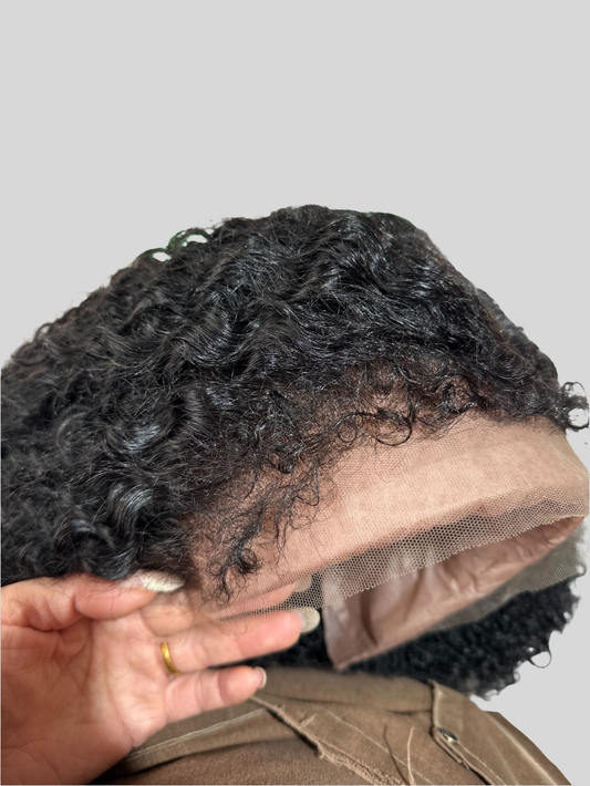 Kinky Edges Water Wave Wig