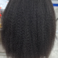 360 lace glueless kinky with baby hair