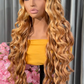 Curly Medium Blonde