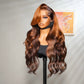 Chocolate Auburn Body Wave Wig