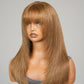 Golden Brown Bob Layered Wig