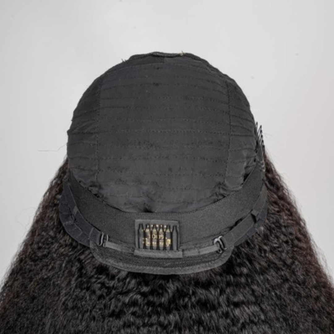 Kinky Straight V-Part Wig