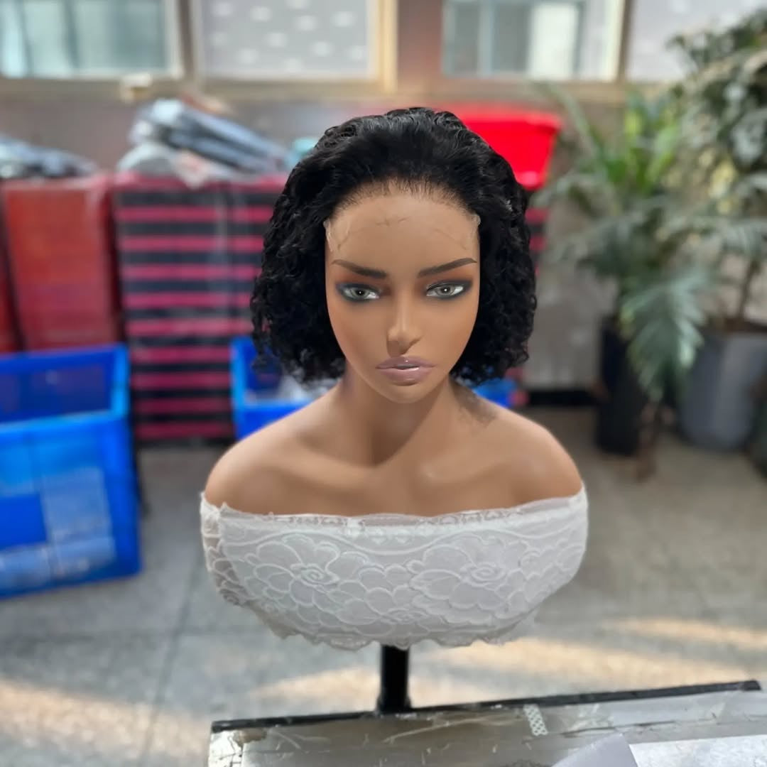 Kinky Curly HD Pixie Wig
