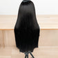Bone Straight Black Wig