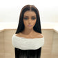 Bone Straight Black Wig