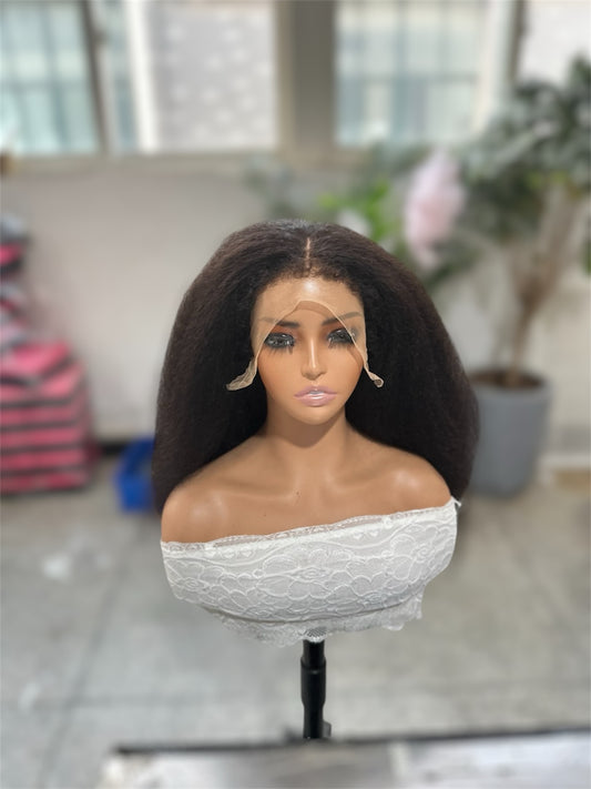 360 Lace Kinky With Baby Hair