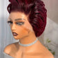 Burgundy Tiwa cut