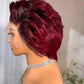 Burgundy Tiwa cut