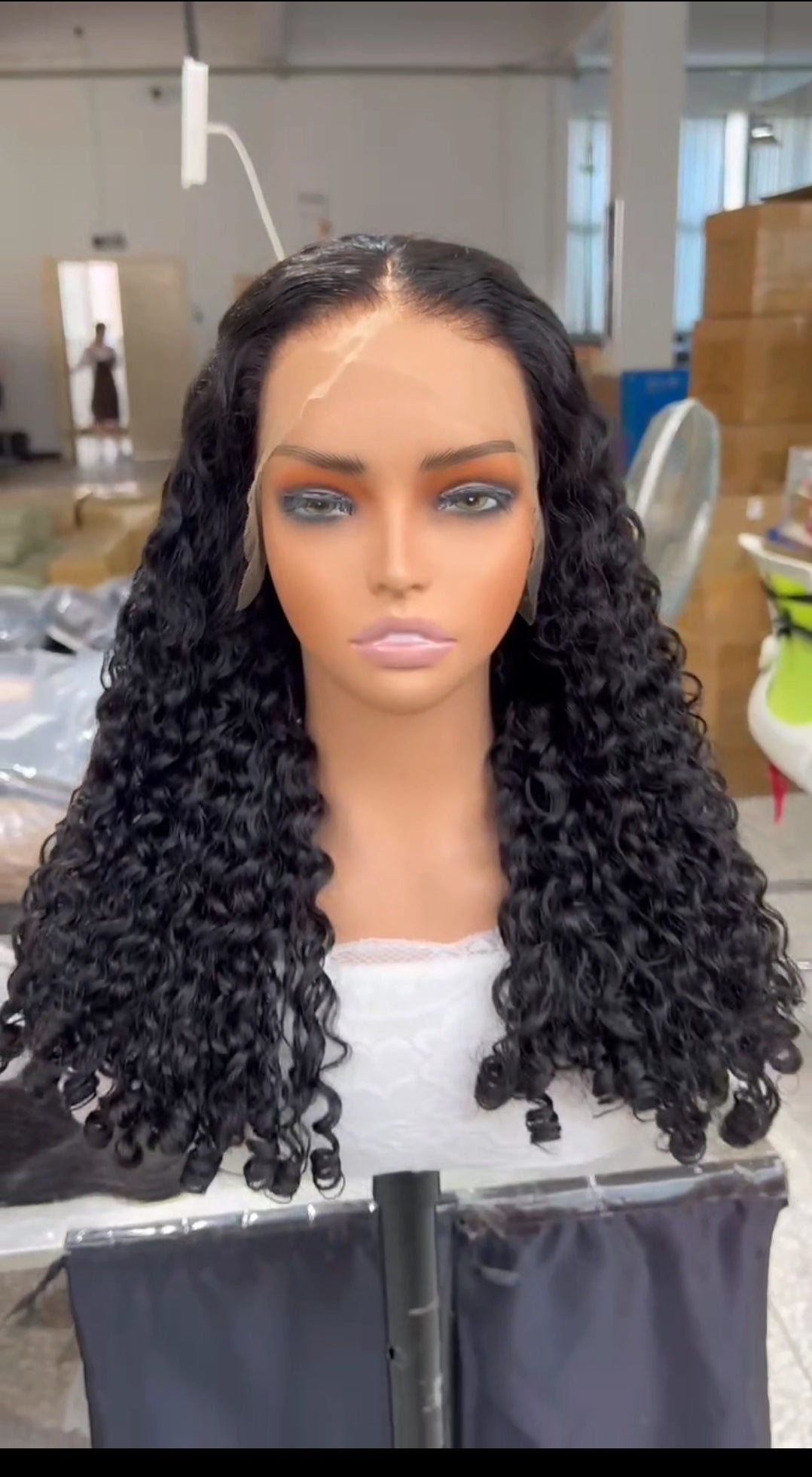Burmese Curls HD Wig