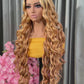 Curly Medium Blonde