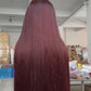 Burgundy Wig