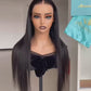 Sleek Black Wig