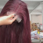 Burgundy Wig