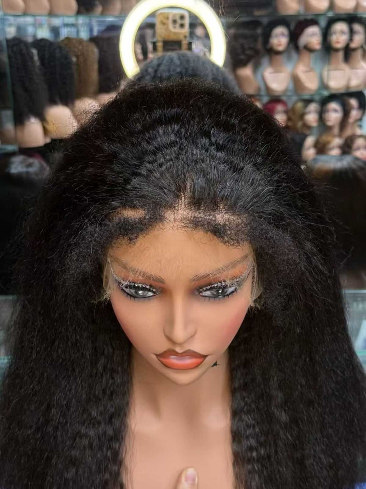 Colored Kinky Wigs