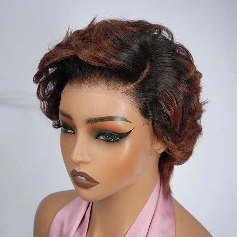 Brown with Dark Roots