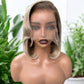 Sleek Blonde Bob