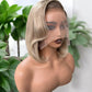 Sleek Blonde Bob
