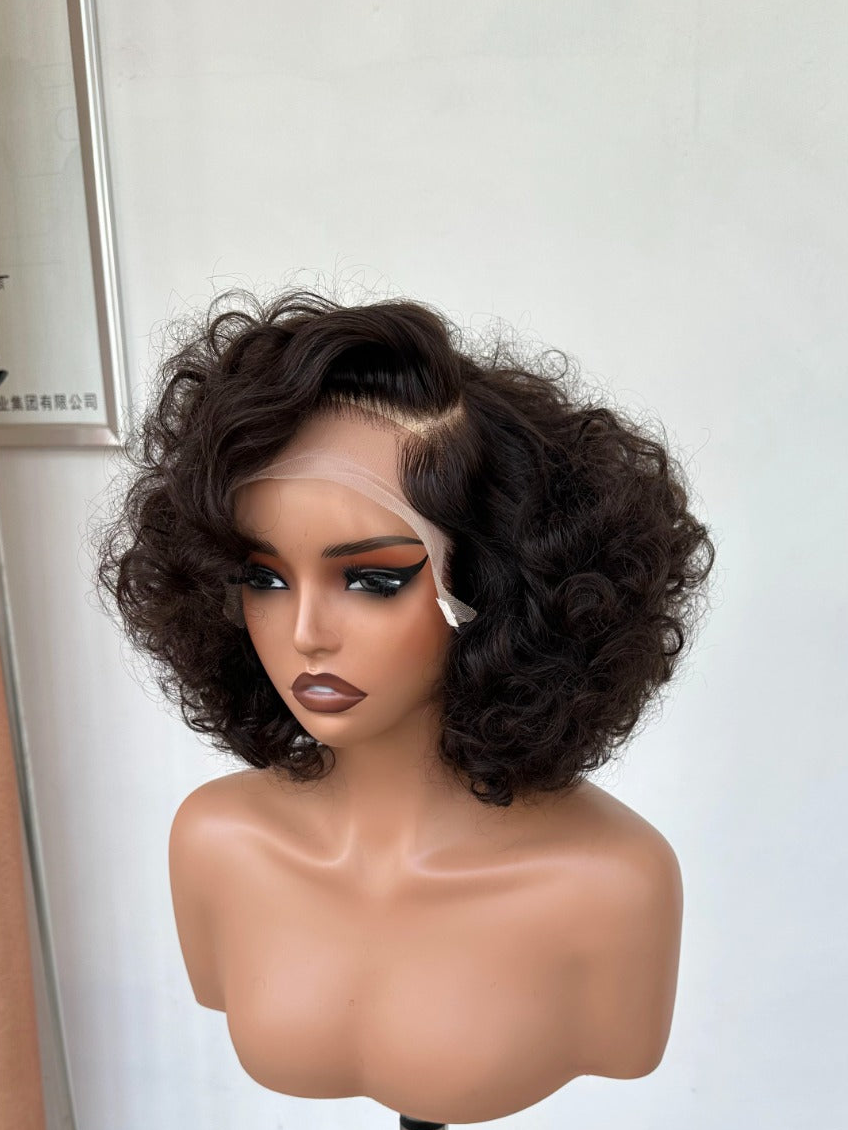 Curly Glam Lace Front Wig