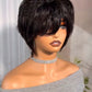Black Pixie Cut