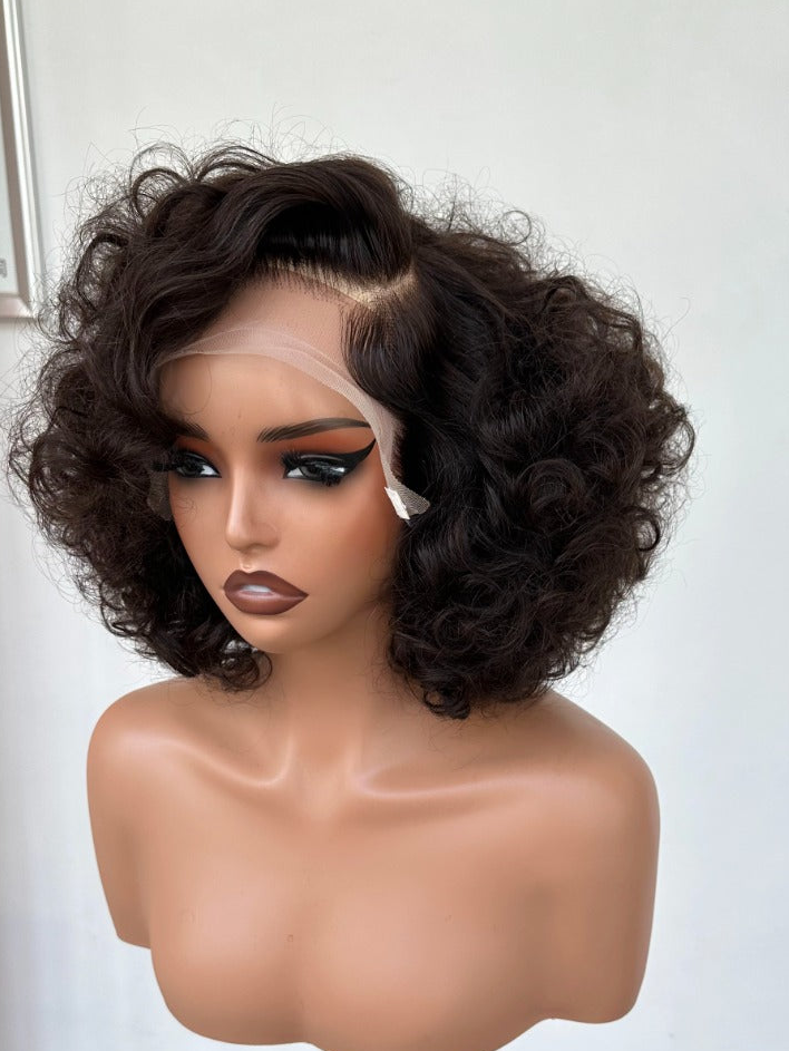 Curly Glam Lace Front Wig