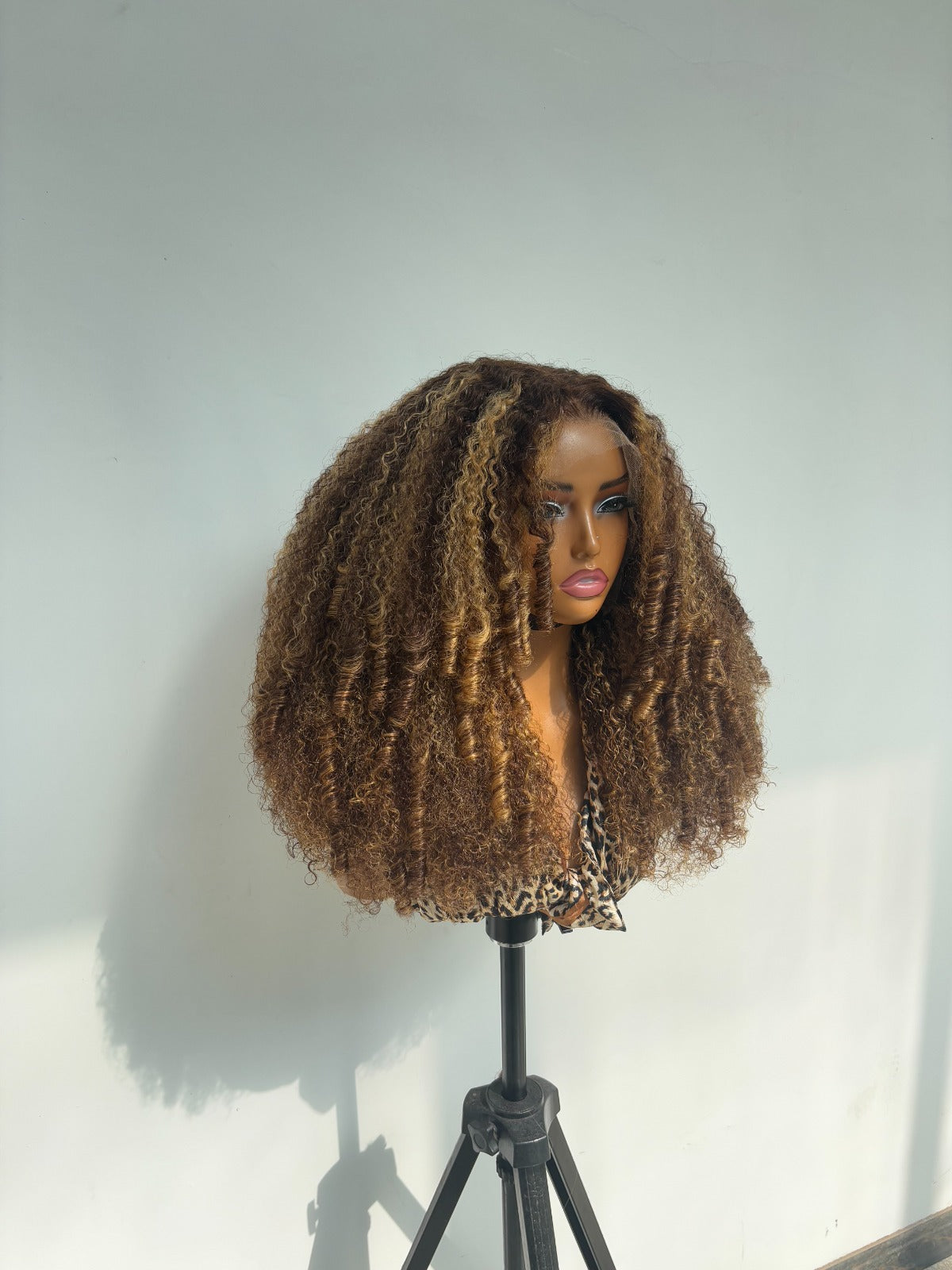 Voluminous Raw Curly