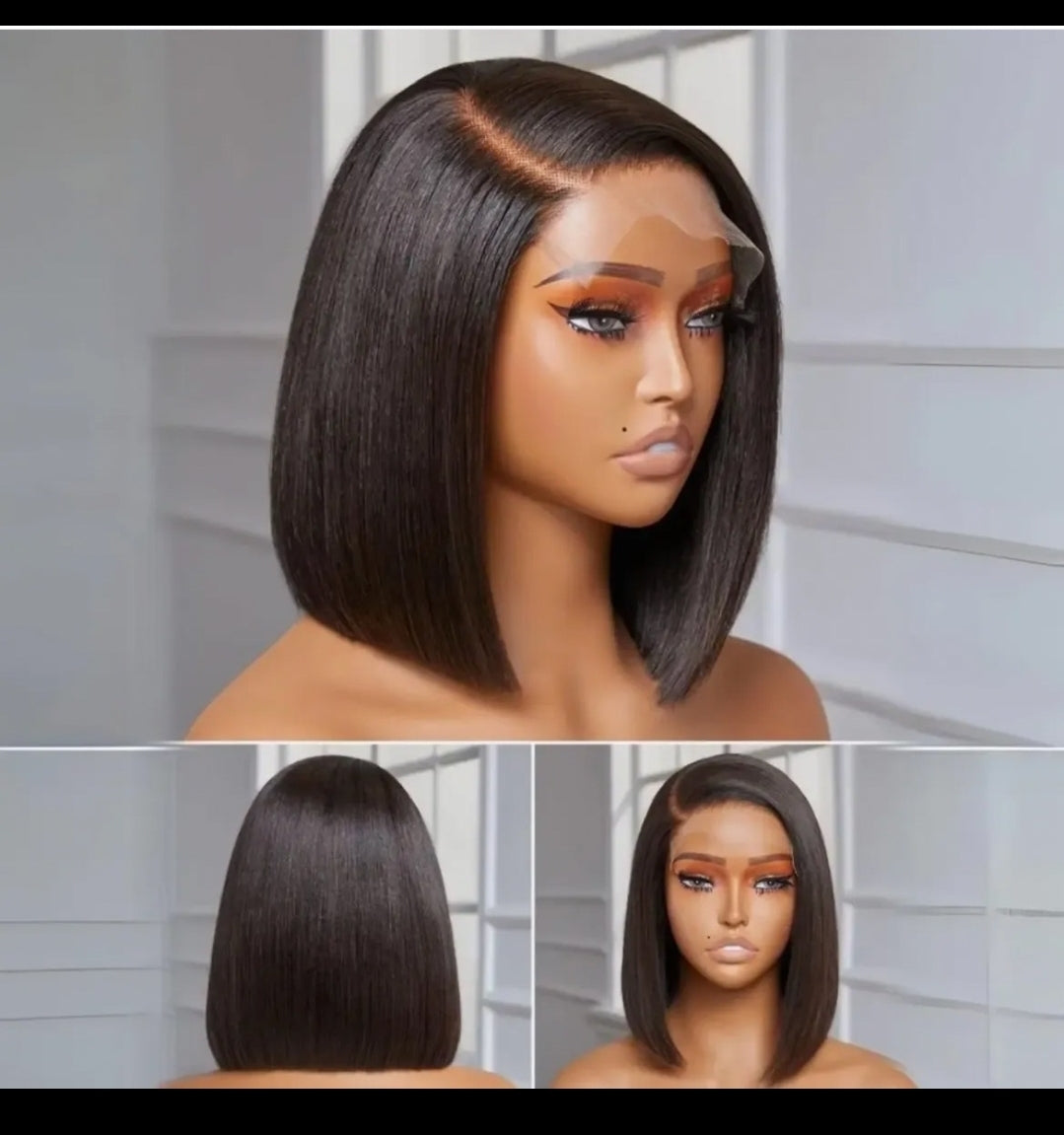 Natural Bob Wig